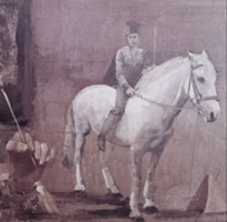 A Figure With Horse